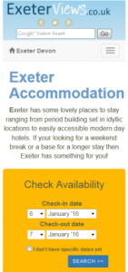 Exeter Accommodation